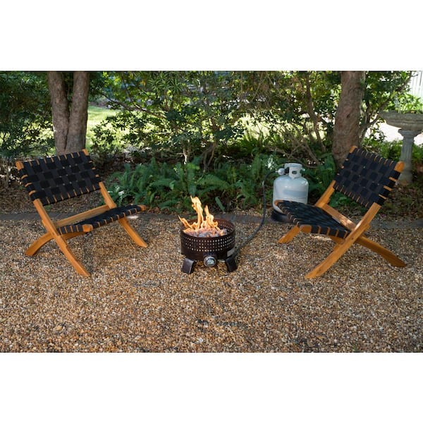 BALKENE HOME Sava Folding Outdoor Wooden Lounge Chair 62774 - The