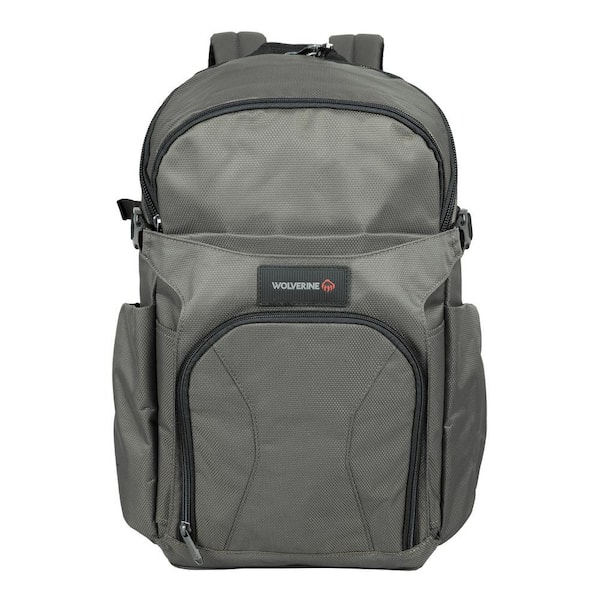 18 in. Gunmetal High Density Nailhead Nylon Cargo Pro Backpack 33 L Capacity