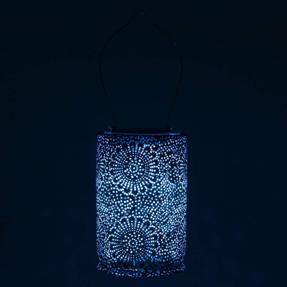 Emerald Tyvek Solar Lantern with High-Powered Dual LED
