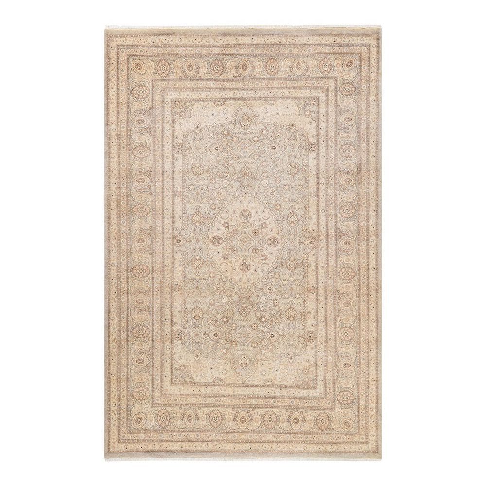 Mogul Gray 6 ft. x 9 ft. Oriental Wool Indoor Area Rug price history on PriceWatchPro