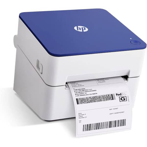 HP Thermal Label Printer 4 x 6 Easy-To-Use High-Speed Label Printer with Internal Tray - 300 DPI