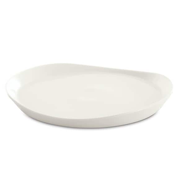 BergHOFF Eclipse White Porcelain Round Plate (Set of 4)