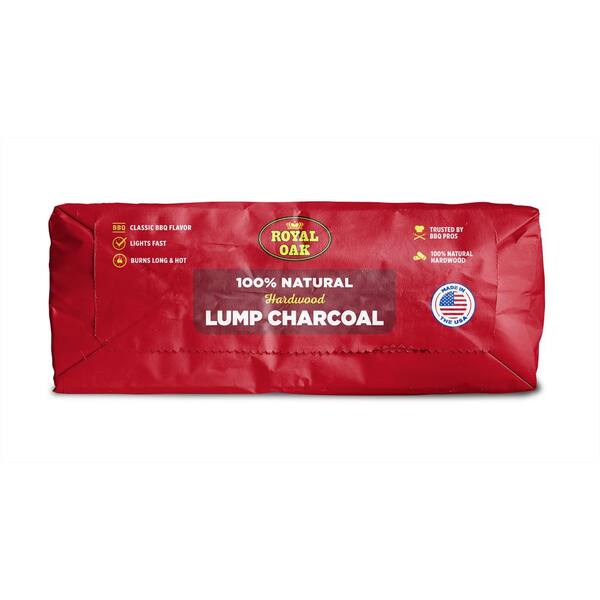 Best Of The West Natural Oak Lump Charcoal - 6.6 Lb Bag For Grilling & Smoking