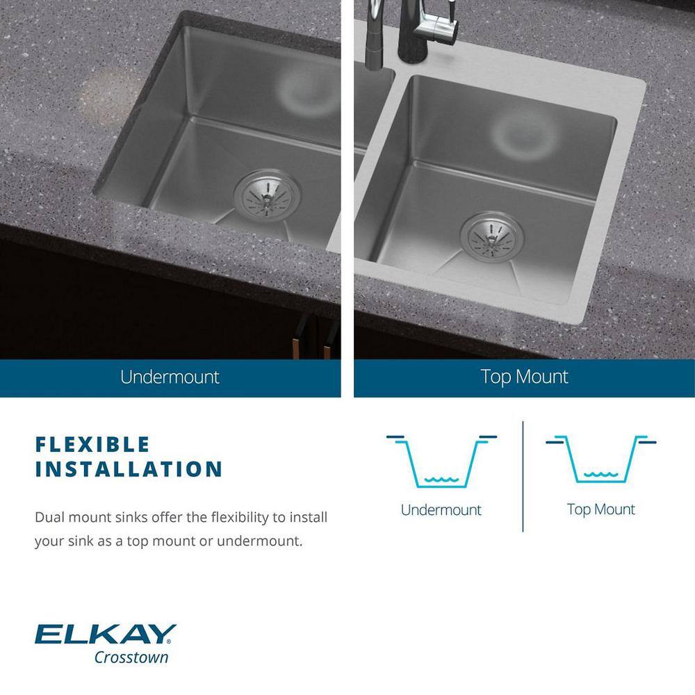 Elkay 15" Stainless Steel Single Bowl Drop-In Bar Sink