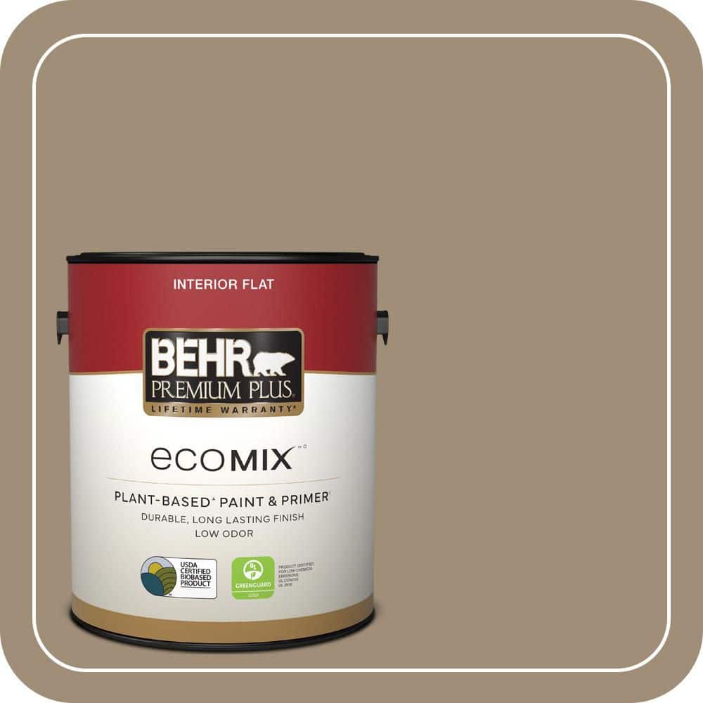 1 gal. #ECC-17-1 Cottage Walk Flat EcoMix Plant-Based Interior Paint & Primer product image for price tracking