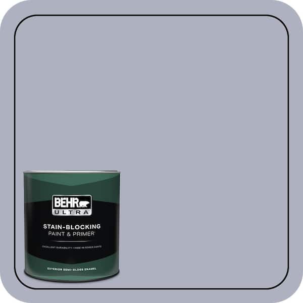 BEHR ULTRA 1 qt. #S550-3 Chivalrous Semi-Gloss Enamel Exterior Paint & Primer