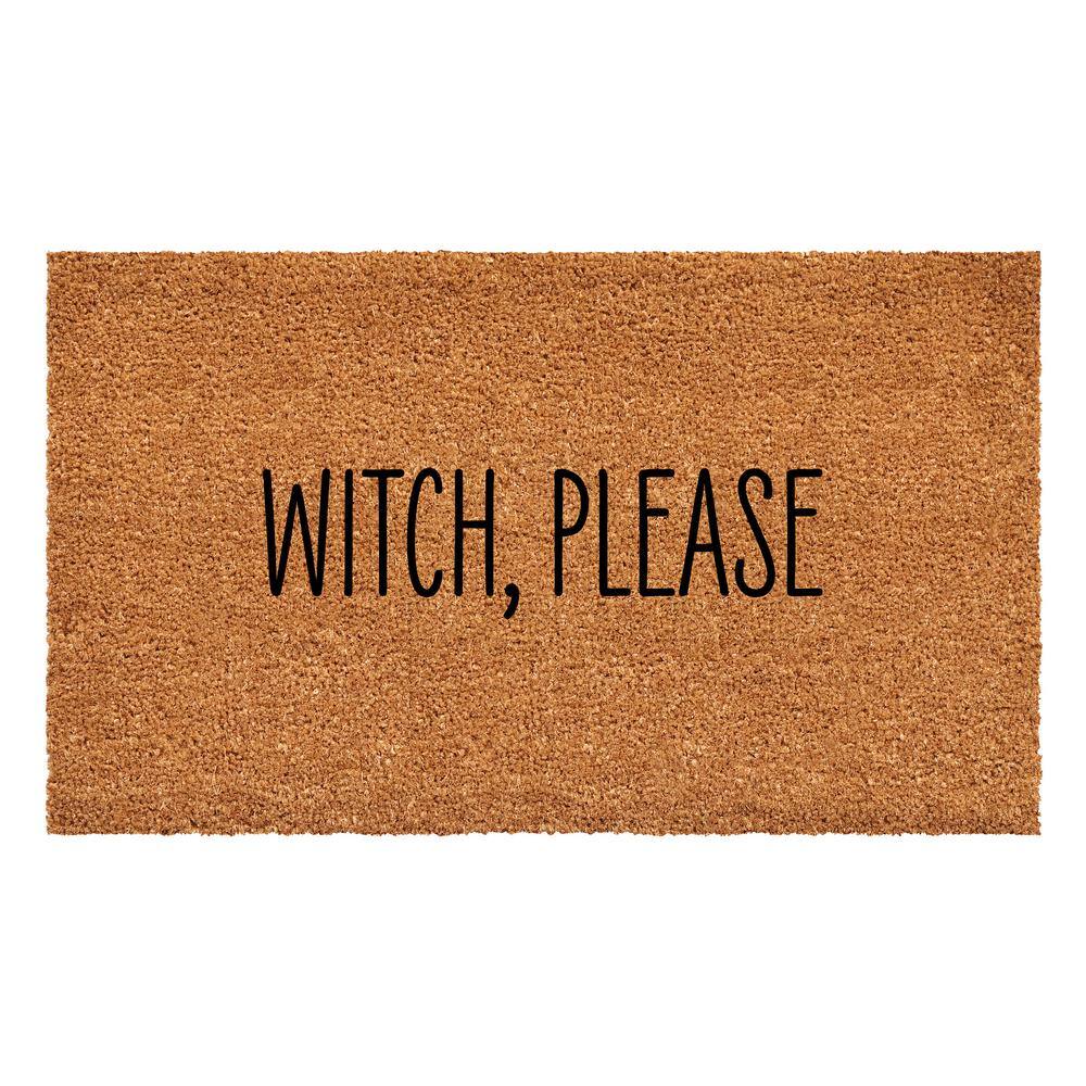 "Witch Please Doormat 17"" x 29""" price history on PriceWatchPro