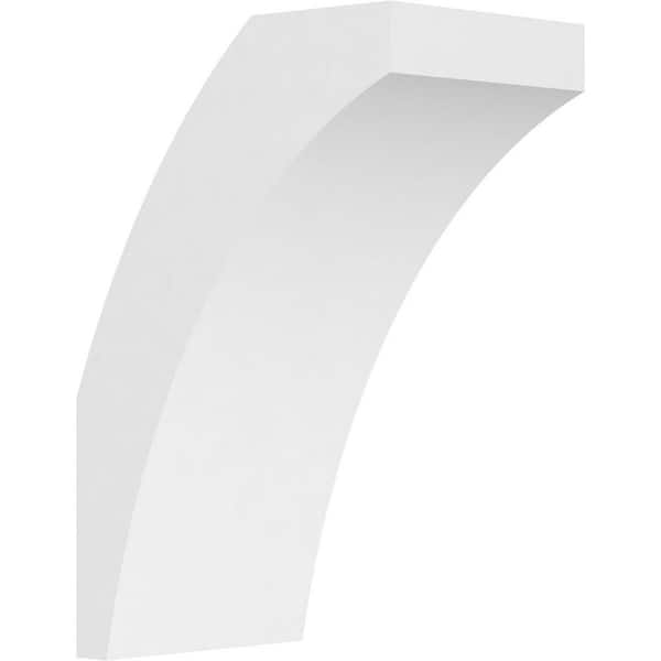 Ekena Millwork Standard Thorton 5 in. W x 12 in. H x 8 in. D Polyurethane Knee Brace