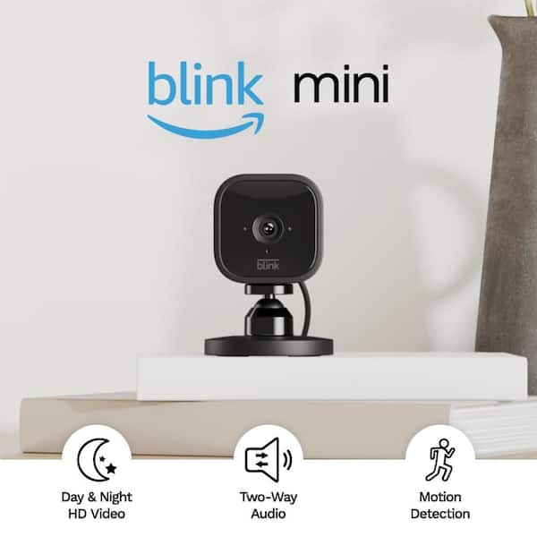 Blink Indoor wireless, HD Security Camera With 2-Year Battery Life, Motion  Detection and 2-Way Audio 2 Camera Kit B07X27JNQ5 - The Home Depot