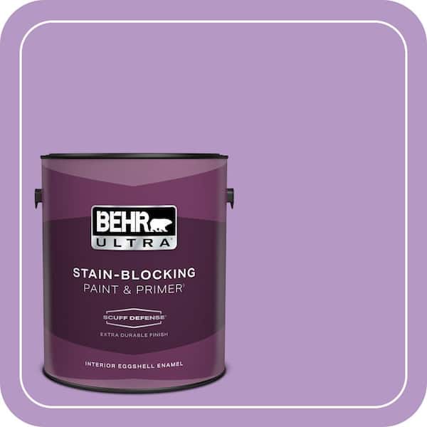 BEHR ULTRA 1 gal. #660B-5 Atlantic Tulip Extra Durable Eggshell Enamel Interior Paint & Primer