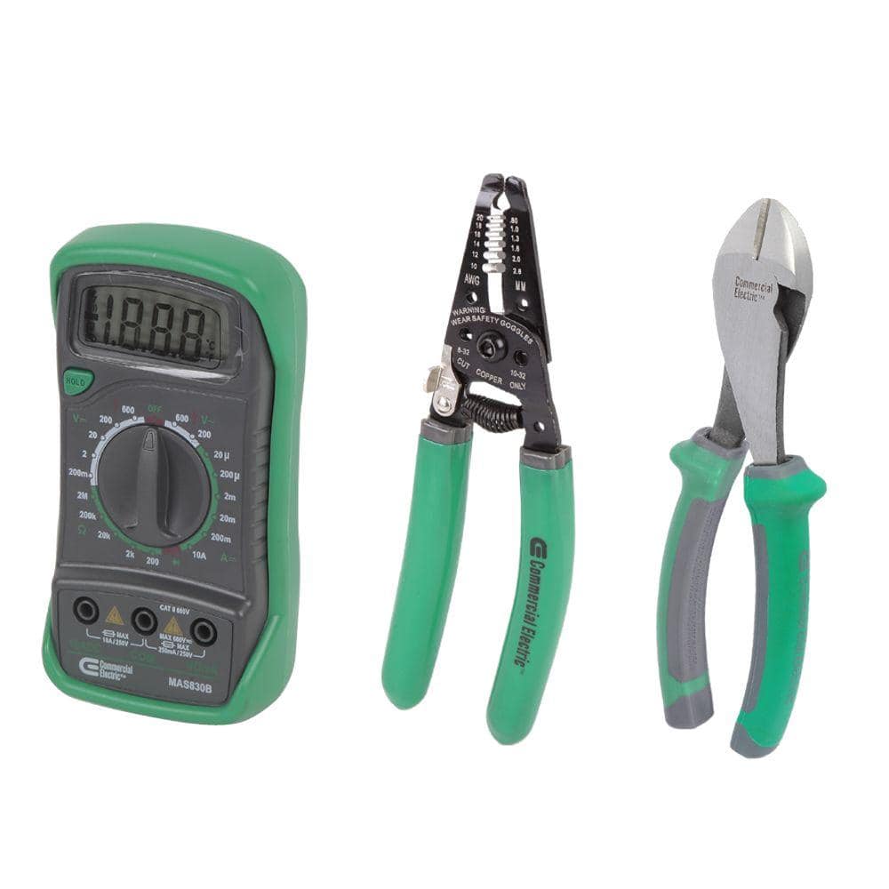 Electricians Tool Set (3-Piece)