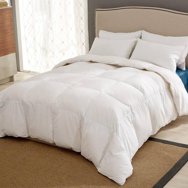 the seasons white goose down comforter
