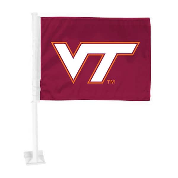 FANMATS Virginia Tech Car Flag