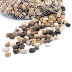 0.1 cu. ft. Multi-Colored Small Decorative Pebbles 5 lbs. 0.25 in.-1.5 in. Landscape Rocks