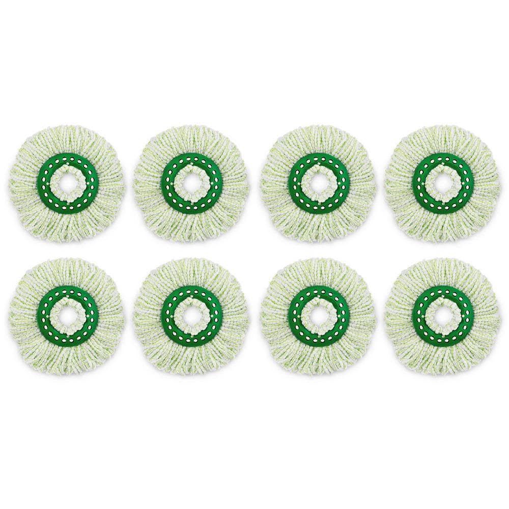 Microfiber Tornado Spin Mop Refill (8-Pack)