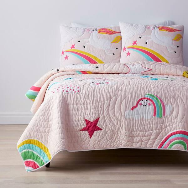 unicorn quilt twin