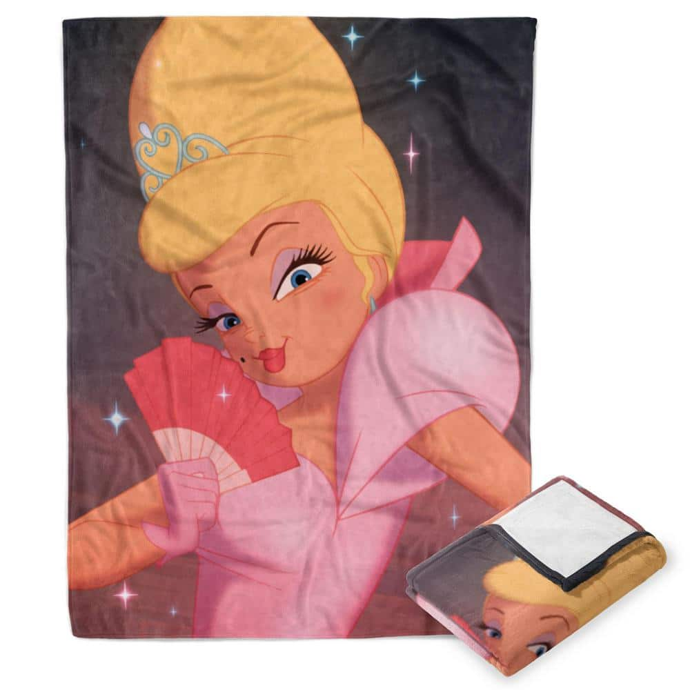 THE NORTHWEST GROUP Disney the Princess and the Frog Charlotte La Bouff Silk Touch Multicolor Throw Blanket