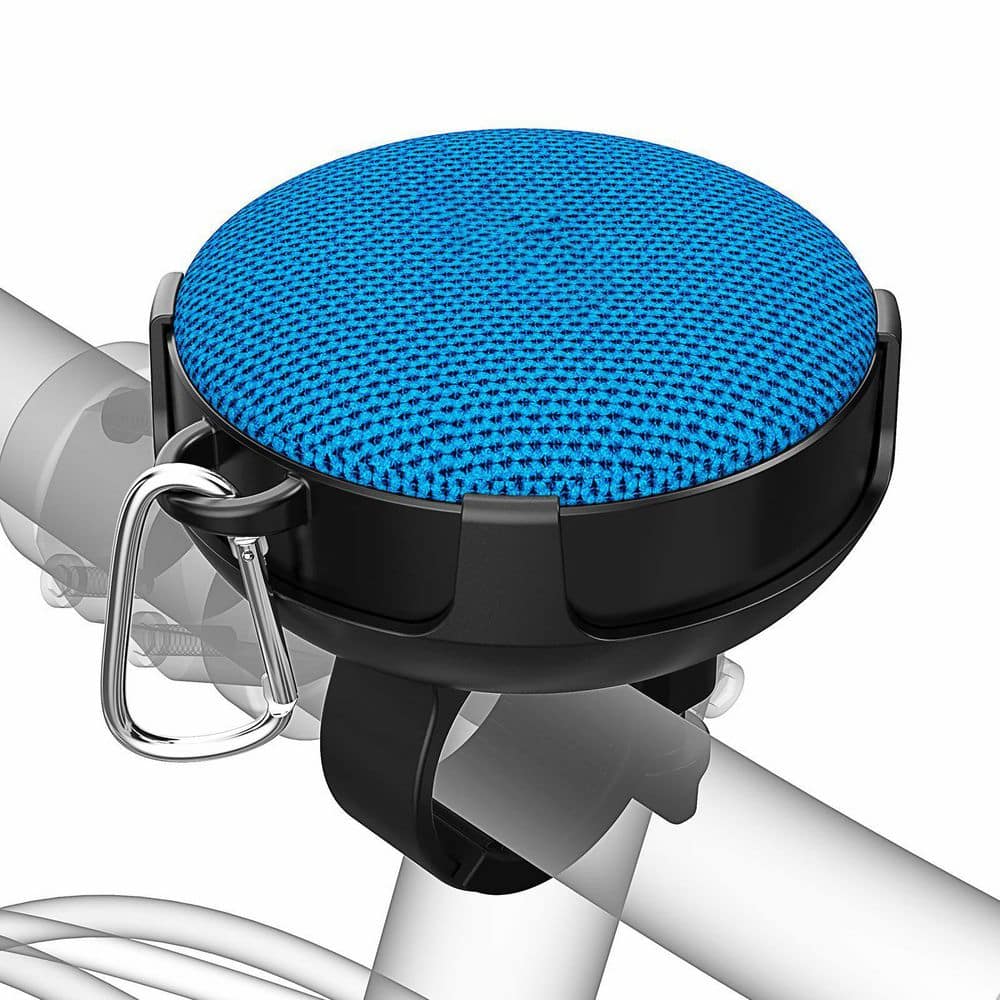 Wireless Bluetooth 5.0 Mini Speaker with Bicycle Mount IP65 Waterproof Portable Outdoor Loud Sound Blue price history on PriceWatchPro