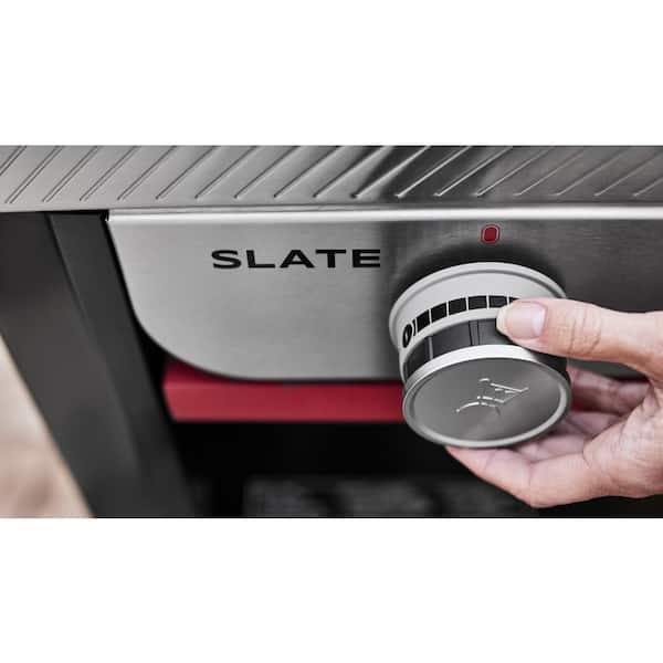 Weber Slate Griddle 3-Burner Natural Gas 30 in. Flat Top Grill in