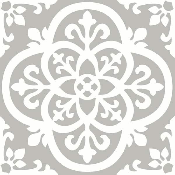 Take Home Sample - Medina Grey 6 in. W x 6 in. L Residential Vinyl Tile Flooring