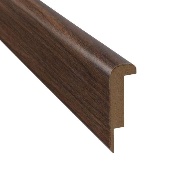 SimpleSolutions 78-3/4 in. x 2-3/8 in. x 3/4 in. Loft Oak/Loft Walnut Stair Nose Molding-DISCONTINUED