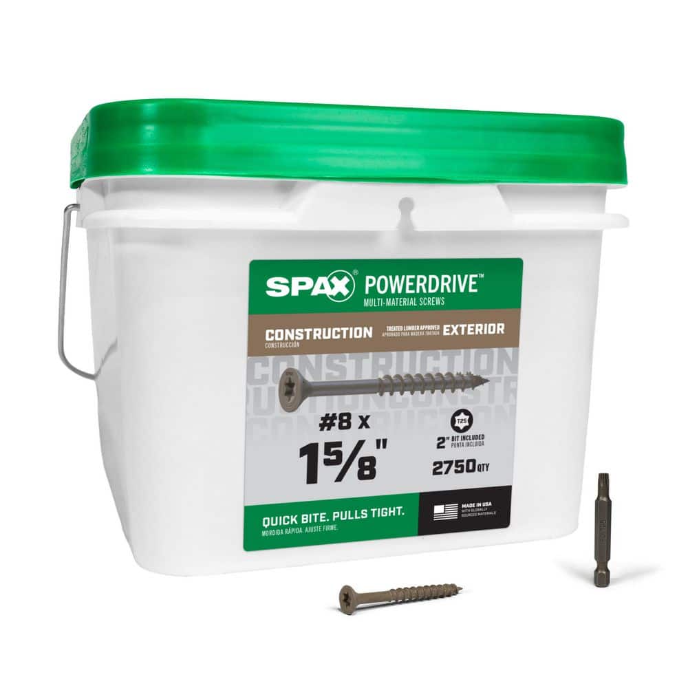 "#10 x 3-1/2 in. PowerDrive Interior T25 T-Star Flat Head Construction Wood Screws (170-Pieces)" price history on PriceWatchPro