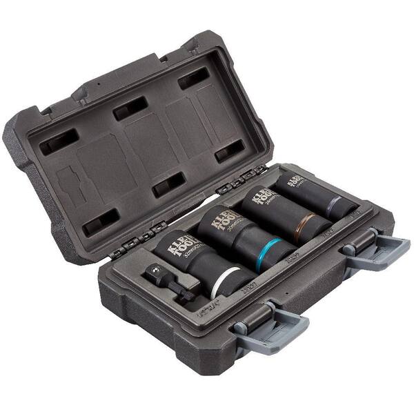 ゆ【12/5】 Klein Tools 2-in-1 Metric Impact Socket, 12-Point, 24 x 19