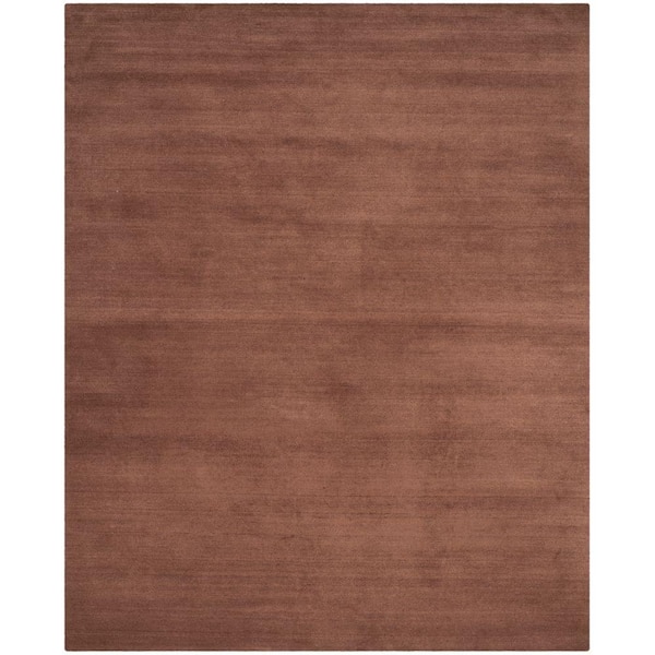 SAFAVIEH Himalaya Brown 9 ft. x 12 ft. Gradient Solid Area Rug