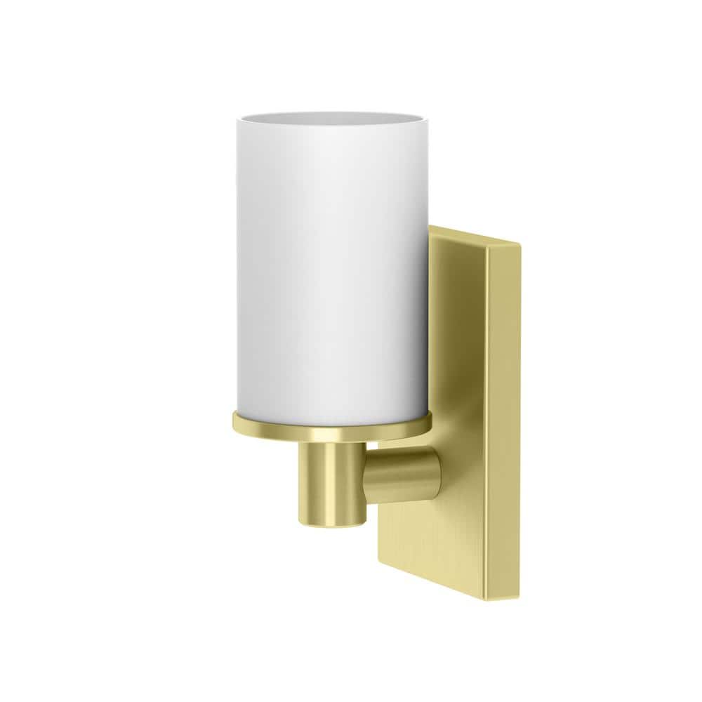 Modern Farmhouse 1-Light Brushed Brass Sconce price history on PriceWatchPro