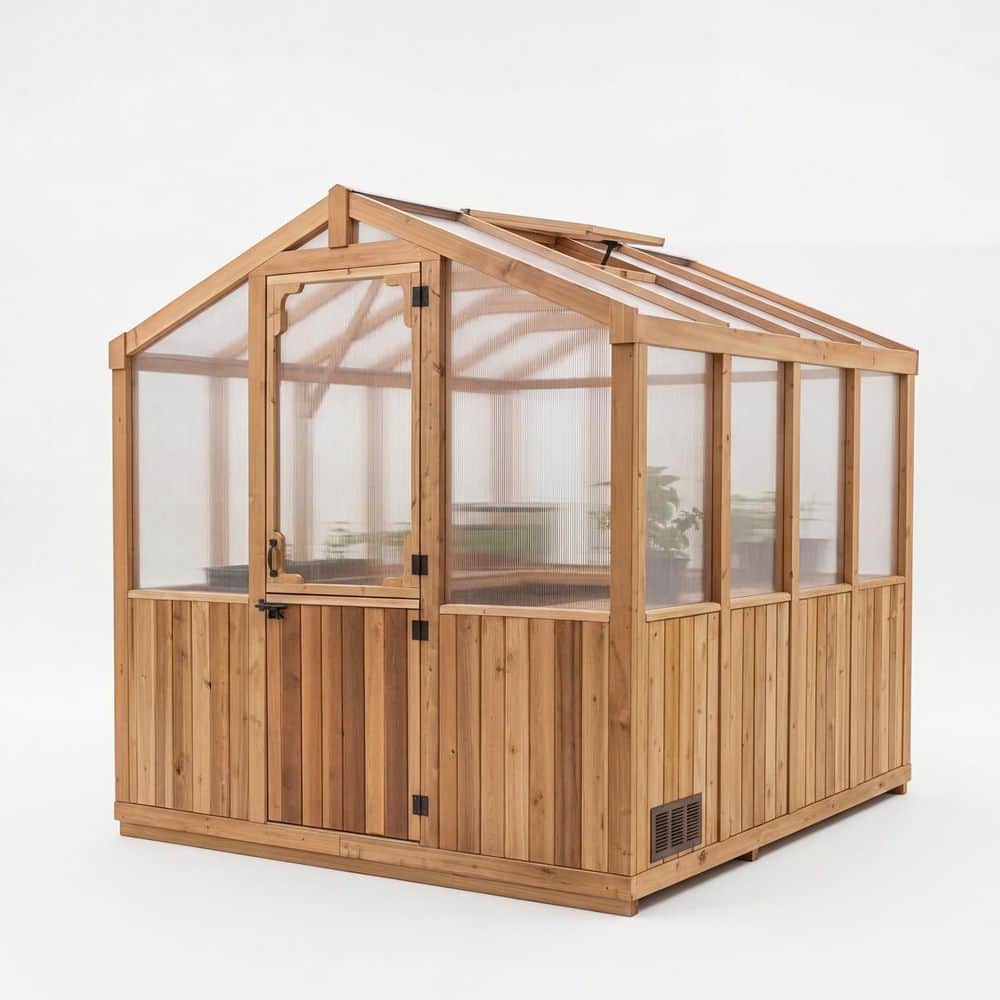 UPC 691530000518 product image for 8 ft. x 8 ft. Greenhouse Kit | upcitemdb.com