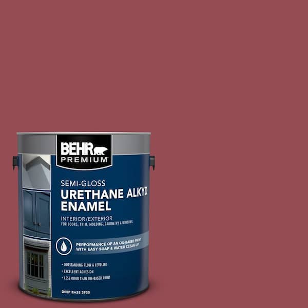 1 gal. #PPU1-11 Crantini Urethane Alkyd Semi-Gloss Enamel Interior/Exterior Paint