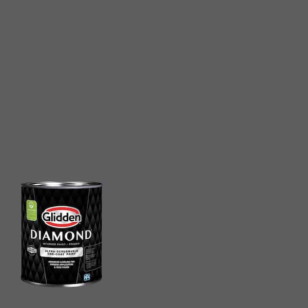 Glidden Diamond 1 qt. PPG0996-7 Summer Shadow Eggshell Interior Paint with Primer