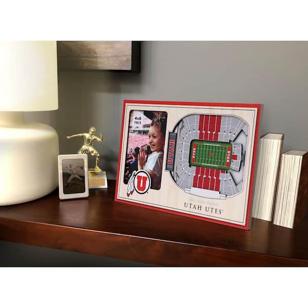 NCAA Utah Utes 3D StadiumView Picture Frame - Rice-Eccles Stadium