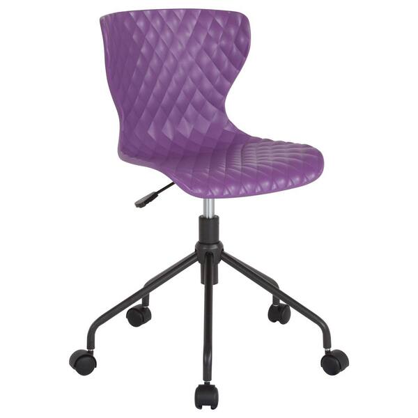 Carnegy Avenue Purple Plastic Office/Desk Chair