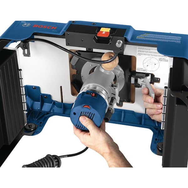 26 in. x 16.5 in. Laminated MDF Top Portable Jobsite Router Table with 2-1/2 in. Vacuum Hose Port