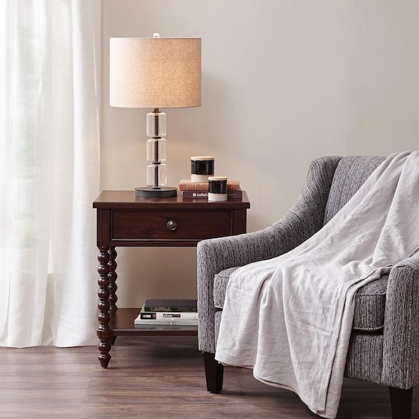 Beckett Morocco Brown 1 Drawer Nightstand