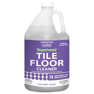 Harris 128 oz. Vinegar-Powered Tile Floor Cleaner with Lavender Scent  LAVFLOOR-128 - The Home Depot