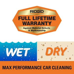 16 Gallon 6.5-Peak HP NXT Wet/Dry Shop Vacuum, Fine Dust Filter, Locking Hose, Accessories and Premium Car Cleaning Kit