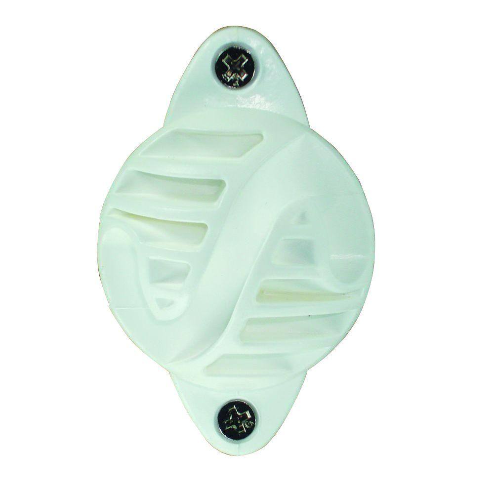 Wood Post - Polyrope Nail-On Insulator - White