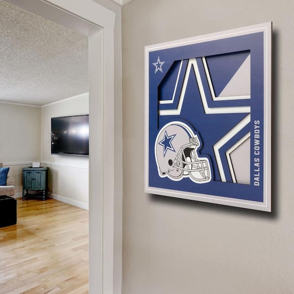 IMPERIAL Dallas Cowboys Team Logo 24 in. Wrought Iron Decorative Sign IMP  584-1002 - The Home Depot