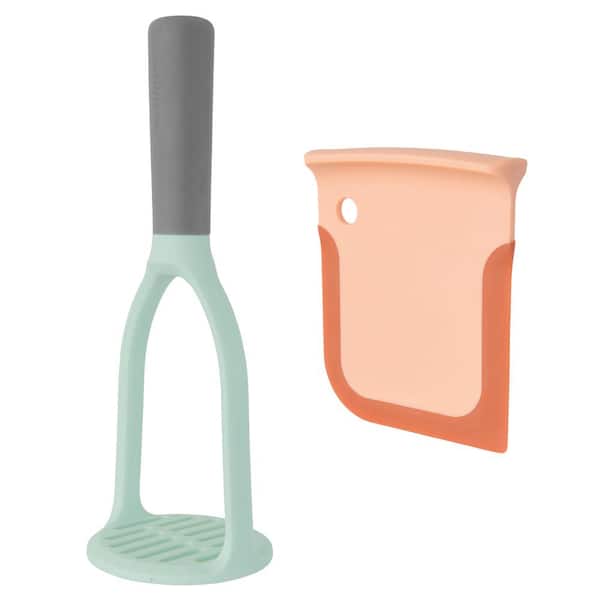 BergHOFF Leo 2-Piece Mint and Pink Mashed Potato Set
