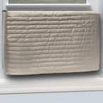17 in. x 25 in. Inside Fabric Quilted Indoor Air Conditioner Cover