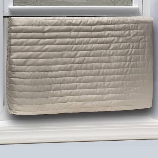 Frost King 17 in. x 25 in. Inside Fabric Quilted Indoor Air Conditioner Cover