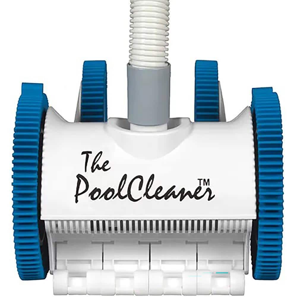 Hayward White and Blue 4-Wheel Suction Pool Cleaner