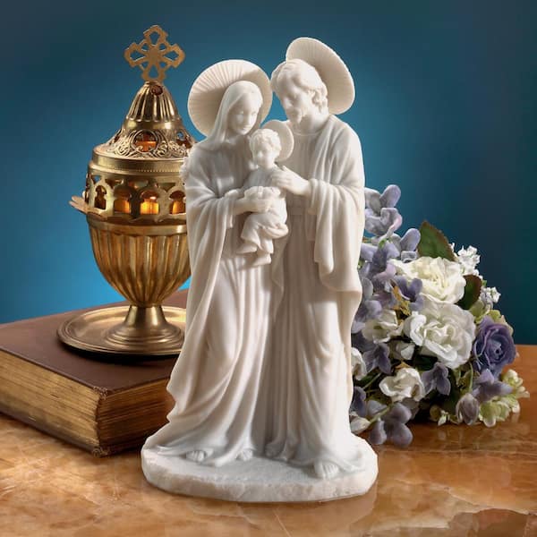 Design Toscano 8 in. H The Holy Family Statue by artist Carlo Bronti