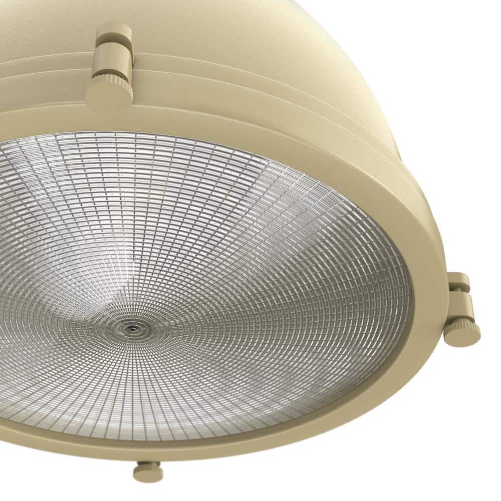 Bridgemoor Modern Brass 17" Glass Dome Pendant Light