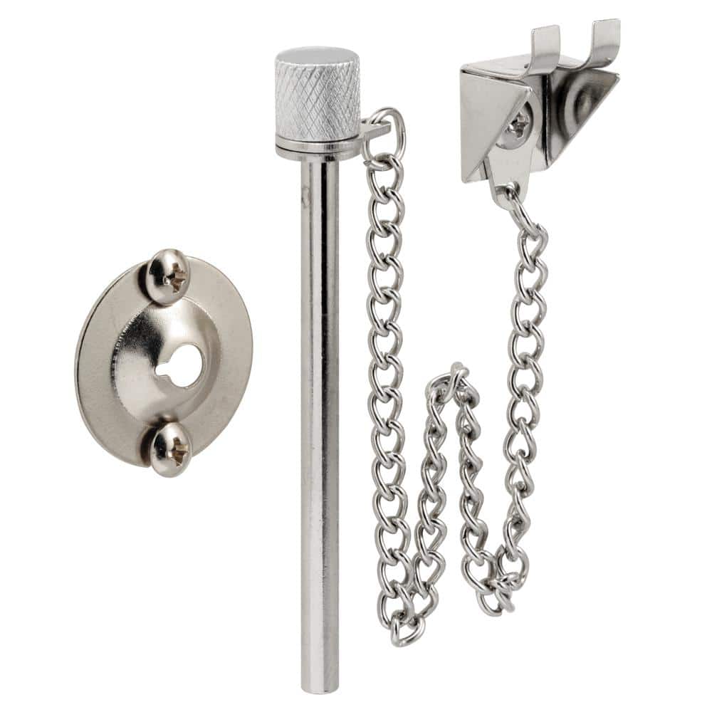 Spring-Loaded Metal Locking Pin Back x2