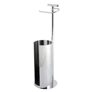 Continental Freestanding Toilet Paper Holder in Polished Chrome