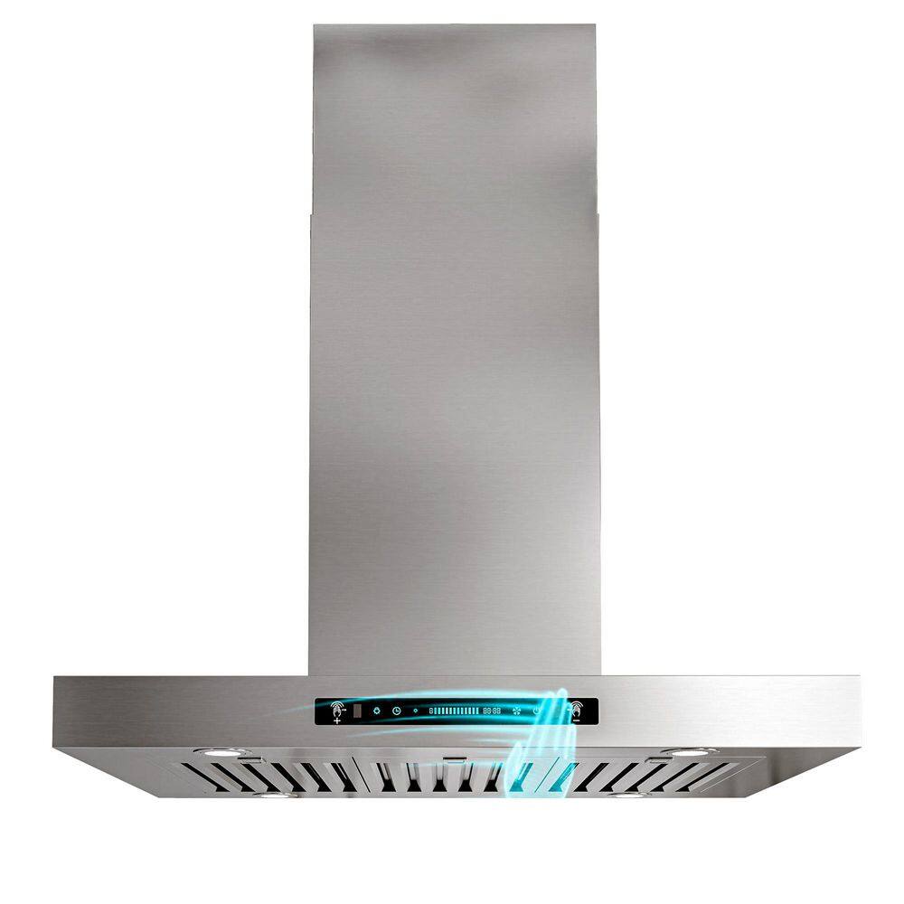 36 in. 900 CFM Ducted Island Downdraft System in Stainless 4-Speed, Touch and Gesture Control with Remote price history on PriceWatchPro