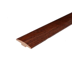 Draco 0.28 in. Thick x 2 in. Wide x 78 in. Length Wood T-Molding